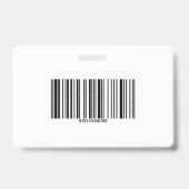 Foto Besuchernummer Ihres Gesundheitsunternehmens Ausweis (Rückseite)