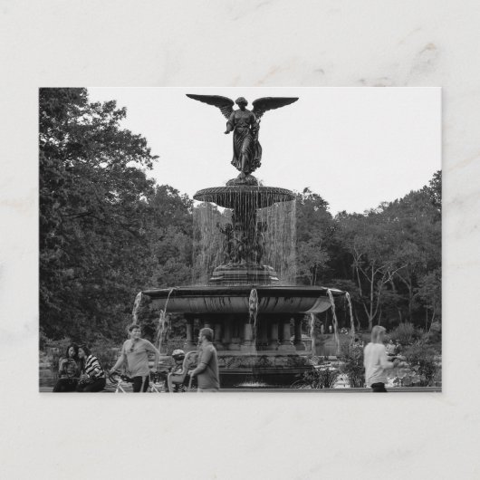 Foto Bethesda Fountain, Zentralpark Postkarte (Vorderseite)