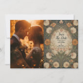 Foto Bezaubernde Gartenhochzeit Save The Date (Vorderseite)