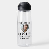 Foto Bibelverse Christlich Trinkflasche (Rückseite)