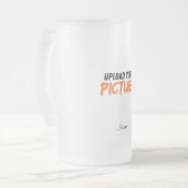 Foto-Bierglas Mattglas Bierglas (Vorderseite Links)