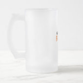 Foto-Bierglas Mattglas Bierglas (Links)