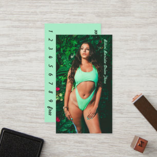 Foto Bikini Coffee Drive-Thru Loyalty Card Treuekarte