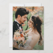 Foto-Bild-Brautparty für Knot-Boat-Schiffe Einladung (Rückseite)