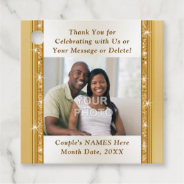 FOTO billige Personalisierte Gastgeschenke Hochzei Geschenkanhänger