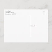 Foto Birth Ankündigung (Rückseite)