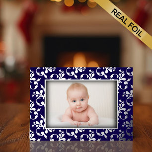 Foto Birth Announcement Foil Card Folien Feiertagskarte