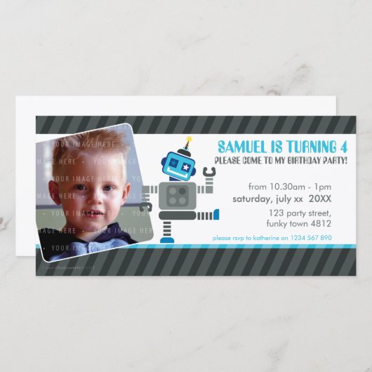 FOTO BIRTHDAY (Vorne/Hinten)