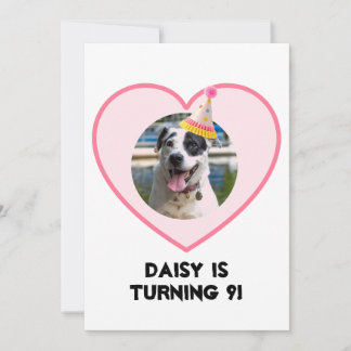 Foto Birthday Einladung