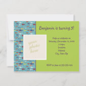 Foto Birthday Einladung (Vorderseite)