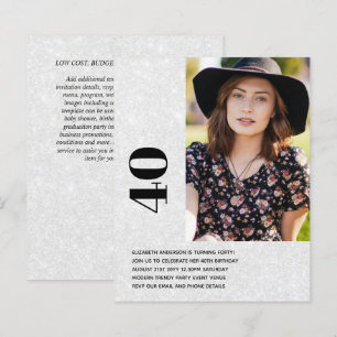 FOTO BIRTHDAY INVITATION - JEDES ALTER - Sweet16 1