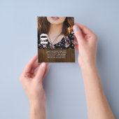 FOTO BIRTHDAY INVITATION - jedes Alter von 40. 35. Flyer (Gruppe)