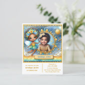 Foto Birthday Little Black Fairy African Princess (Stehend Vorderseite)