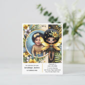 Foto Birthday Little Black Fairy African Princess (Stehend Vorderseite)