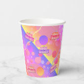 Foto Birthday Paper Cup HAMbyWG Pappbecher (Rückseite)