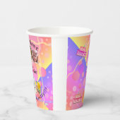 Foto Birthday Paper Cup HAMbyWG Pappbecher (Links)