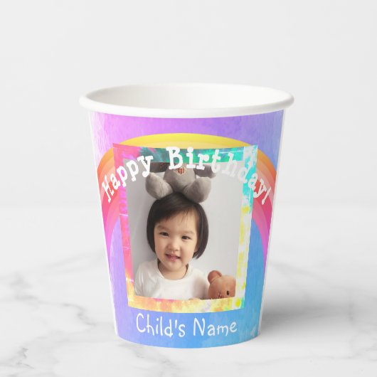 Foto Birthday Paper Cups - HAMbWG Pappbecher (Vorderseite)