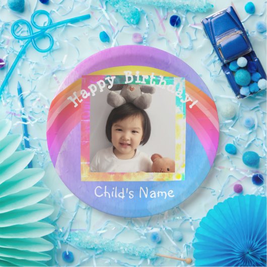 Foto Birthday Paper Plate - HAMbWG Pappteller (Party)