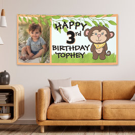 Foto Birthday Party Banner