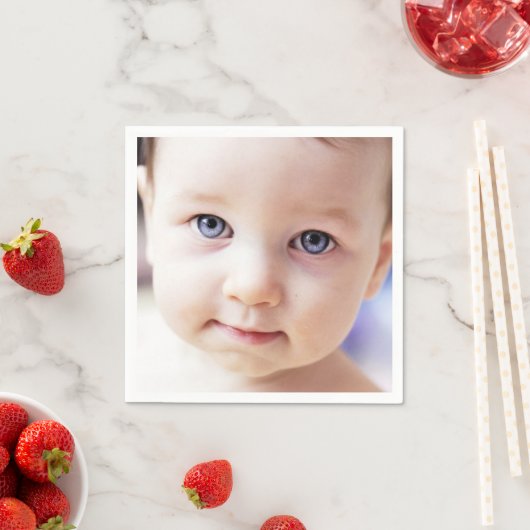 Foto Birthday Serviette (Beispiel)