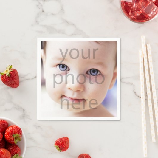 Foto Birthday Serviette (Beispiel)