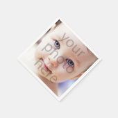 Foto Birthday Serviette (Ecke)