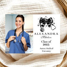 Foto Black Bow Nursing School Graduate