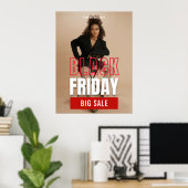 Foto Black Friday Big Sale Produktwerbung Poster (Heimbüro)