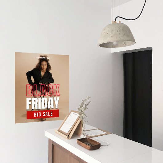 Foto Black Friday Big Sale Produktwerbung Poster