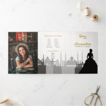 Foto "Black & Gold Arabian Quinceñera"