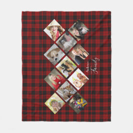 Foto Blanket - Lumberjack - Instagram Square Fleecedecke