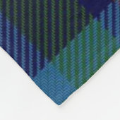 FOTO BLANKET - Miller TARTAN - Weihnachtsgeschenk Fleecedecke (Ecke)