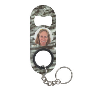 Foto Blizzard Circle Frame hinzufügen Mini Flaschenöffner