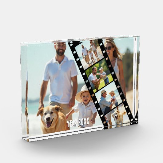 Foto-Block der Familie, Filmstreifen Multi-Foto-Bl Fotoblock (Links)