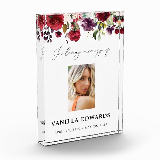 Foto-Block der Frau Fotoblock (Links)