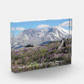 Foto-Block der St Helens-Wildblumen Fotoblock (Links)