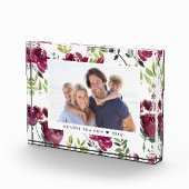 Foto-Block für benutzerdefinierte Winterblüten Fotoblock (Rechts)