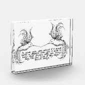 Foto-Block-Kolibri-Zitat Fotoblock (Links)