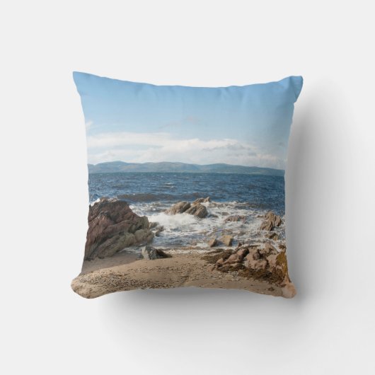 Foto-Block-Leinwand der Machrie Bay Card Kissen (Vorderseite)