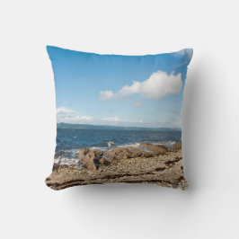 Foto-Block-Leinwand der Machrie Bay Card Kissen