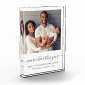 Foto Block mehr Chef dieses Jahr Weihnachten (Links)