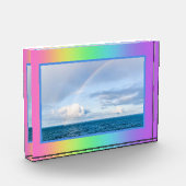 Foto-Block mit Hellbogen Fotoblock (Links)