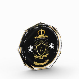 Foto-Block mit Lewis-Wappen Fotoblock