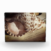 Foto-Block- Muschel der Florida-Tasten Fotoblock (Vorderseite)