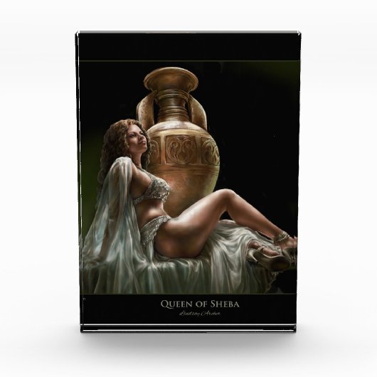 Foto Block w/Queen of Sheba von Lindsay Archer (Vorderseite)
