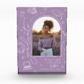 Foto-Blockblock für den Retro-Abschluss Fotoblock (Vorderseite)