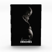 Foto-Blockgeschenk Moderne Mama Fotoblock (Vorderseite)