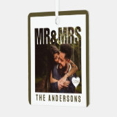 Foto Blockname Ornament Aus Metall (Vorderseite links)