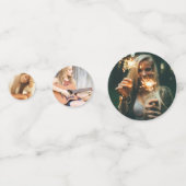 Foto Blue Gold 2025 Graduation Party Konfetti (Vorderseiten)