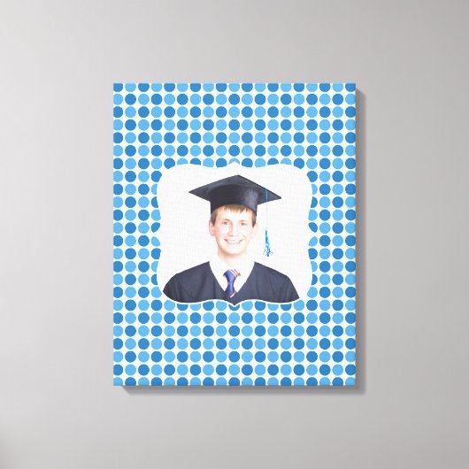 Foto Blue Retro [16x20] Zoll Canvas Print Leinwanddruck (Vorderseite)